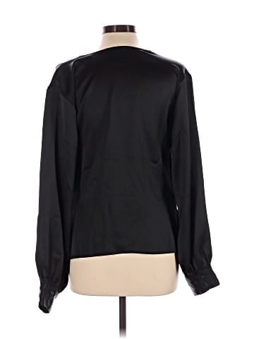Aqua 3/4 Sleeve Blouse (view 2)