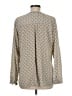 Norm Thompson Tan Long Sleeve Polo Size M - photo 2