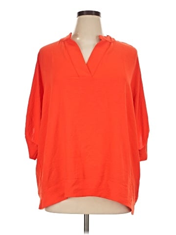 Philosophy Republic Clothing 3/4 Sleeve Blouse (view 1)