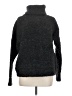 PrAna Solid Gray Black Turtleneck Sweater Size M - photo 1