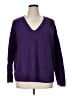 Eileen Fisher Purple Pullover Sweater Size XL - photo 1