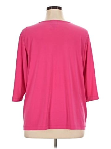 Maggie Barnes 3/4 Sleeve Top (view 2)