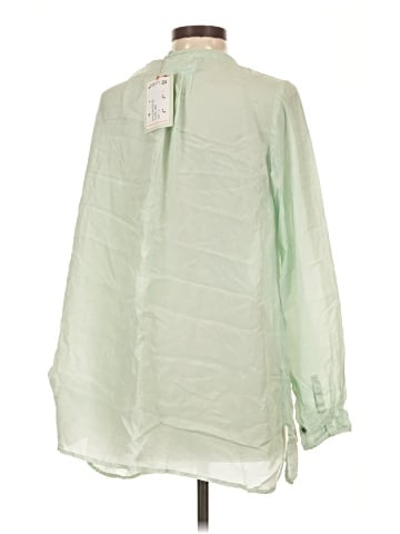Pete & Greta Johnny Was 3/4 Sleeve Silk Top (view 2)