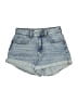PacSun Blue Denim Shorts Size 26 waist - photo 1