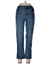 Lands' End Chevron-herringbone Blue Jeans Size 10 - photo 1