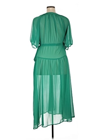 Madewell Sheer V-Neck Dolman Maxi Dress (view 2)