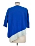 St. John 100% Wool Color Block Blue Wool Pullover Sweater Size Med - Lg - photo 2