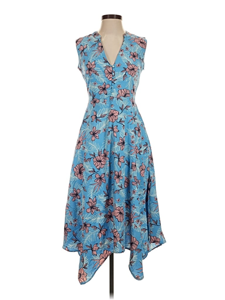 Pre-owned Coolibar Casual Dress In Blue