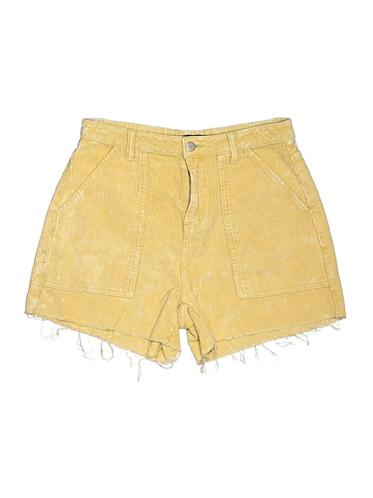 Pre-owned Blue Blush Shorts In Yellow
