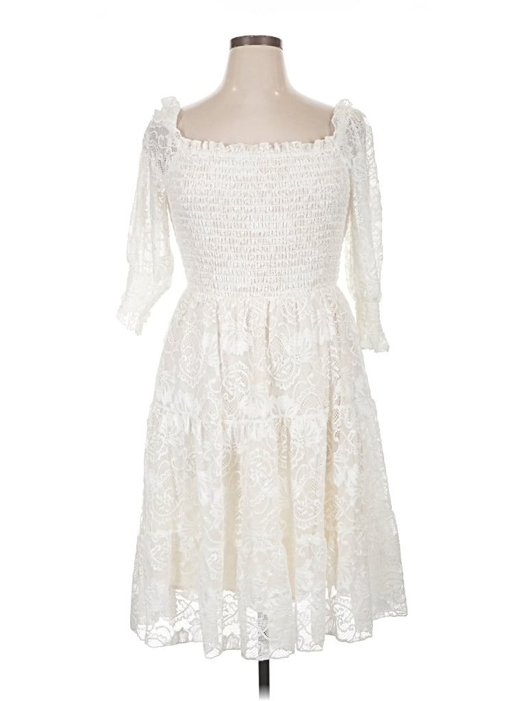 Pre-owned Baltic Born Cocktail Dress In Ivory