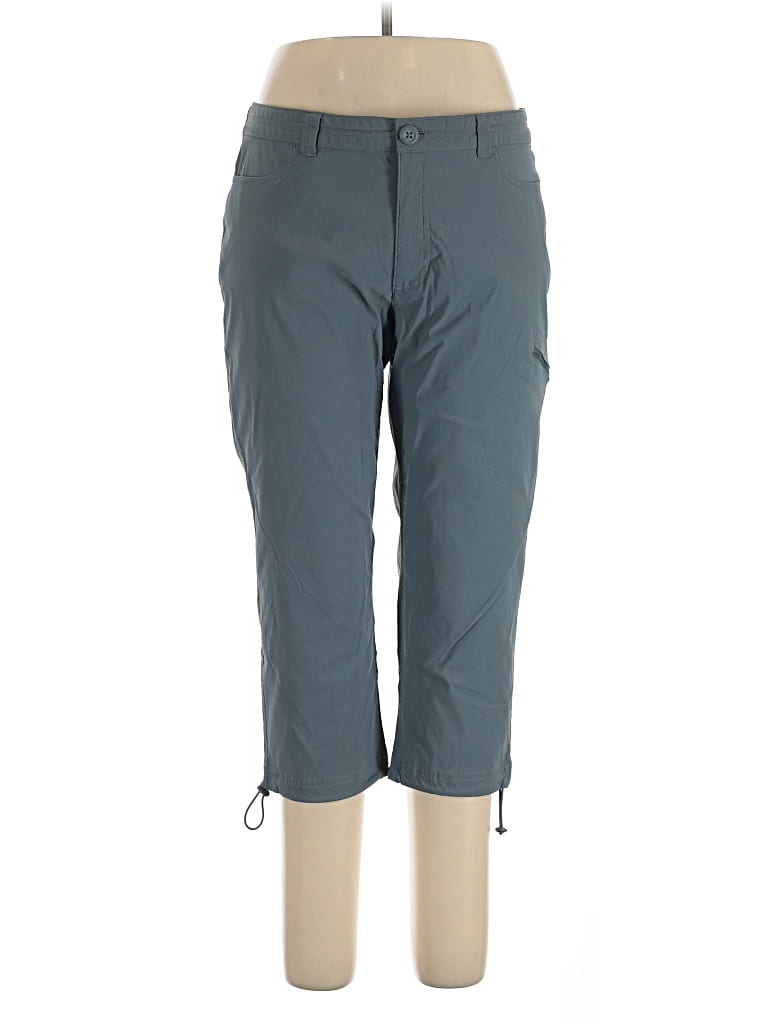Pre-owned Eddie Bauer Casual Pants In Blue