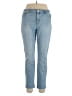 Jessica Simpson Solid Blue Jeans Size 14 - photo 1