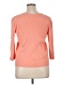 Talbots 100% Cotton Orange Cardigan Size 0X - photo 2