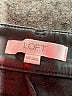 Ann Taylor LOFT 100% Polyester Black Casual Pants Size 10 - photo 7