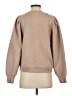 Ann Taylor LOFT Solid Tan Sweatshirt Size S - photo 2