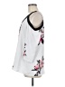 Alfani 100% Polyester White Sleeveless Blouse Size 6 - photo 5