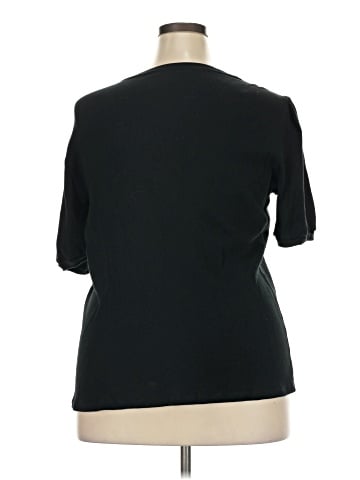 Lauren by Ralph Lauren Short Sleeve Blouse (view 2)