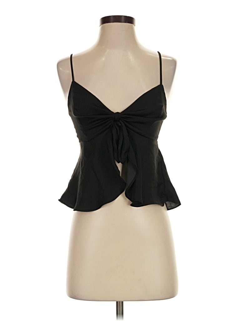 Pre-owned Glassons Tank Top Black Strapless Neckline Tops