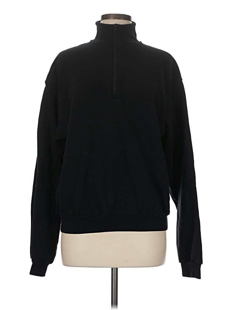 Pre-owned Skims Turtleneck Sweater In Black