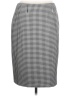 Kasper Houndstooth Gray Formal Skirt Size 10 - photo 1