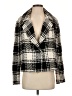 Karen Kane Plaid Black Ivory Coat Size S - photo 1