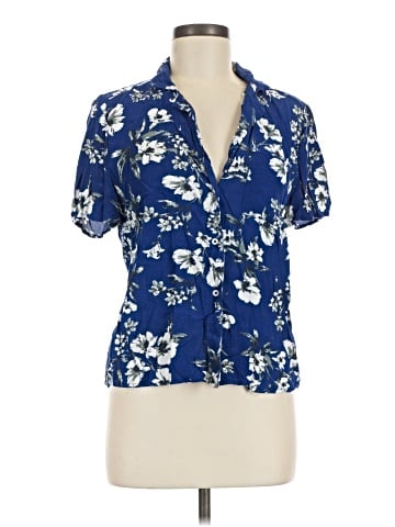 Lucky Brand Short Sleeve Blouse (view 1)