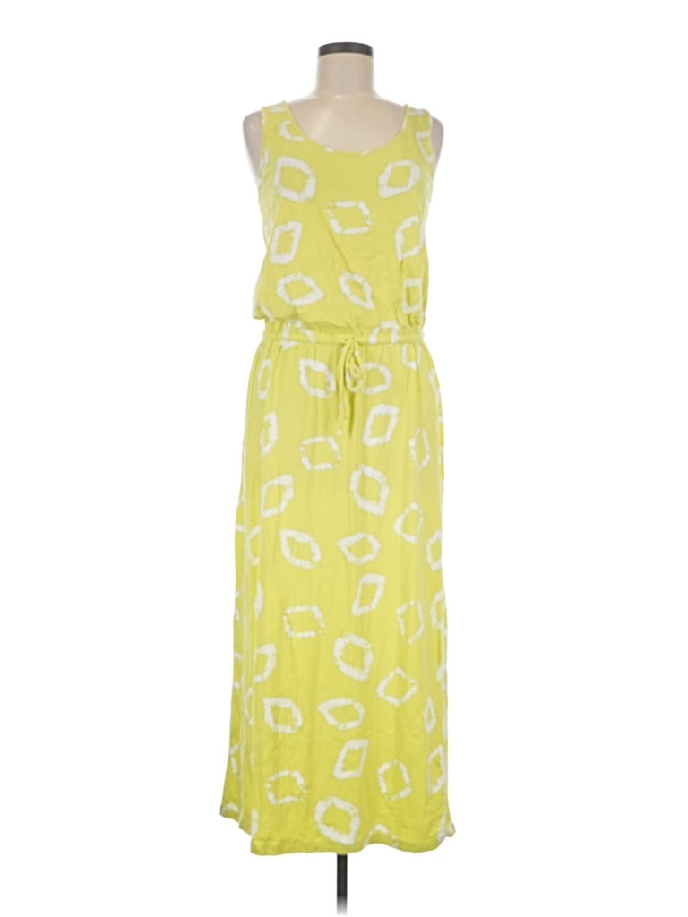 Pre-owned Kasper Casual Dress In Yellow