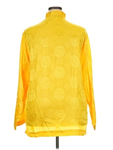 Liz Claiborne Collection 3/4 Sleeve Button-Down Shirt (view 2)