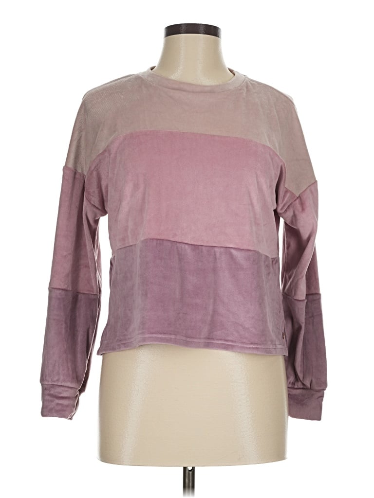 Pre-owned Danskin Sweatshirt In Pink