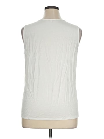 Skies Are Blue Sleeveless Blouse (view 2)