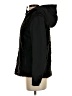 Zara Basic Solid Black Coat Size XS - photo 5