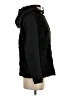 Zara Basic Solid Black Coat Size XS - photo 4