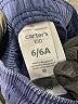 Carter's 100% Cotton Teal Board Shorts Size 6/6A - photo 3