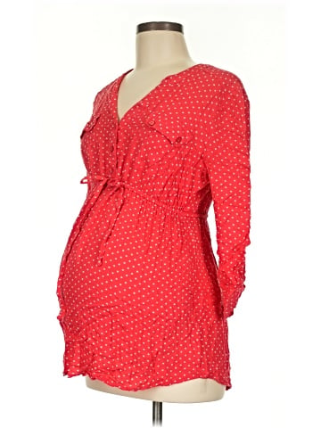 Motherhood 3/4 Sleeve Blouse (view 1)