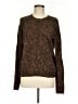 Gap Animal Print Brown Pullover Sweater Size M (tall) - photo 1