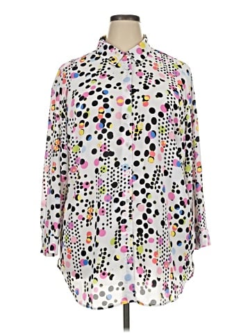 Investments 3/4 Sleeve Blouse (view 1)