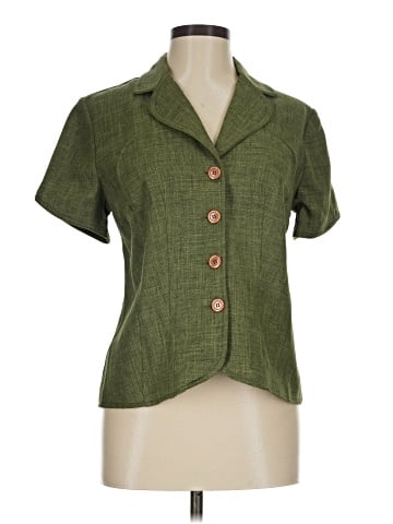 Sag Harbor Short Sleeve Blouse (view 1)