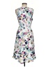 Apt. 9 100% Polyester Print White Cocktail Dress Size M - photo 2