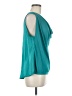 Robert Rodriguez 100% Polyester Teal Sleeveless Blouse Size M - photo 4