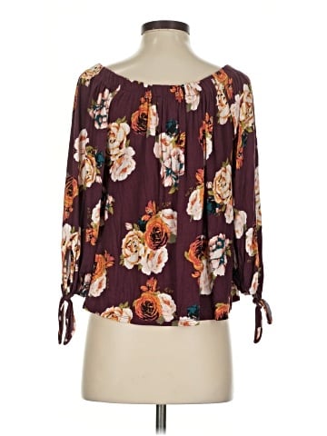 Peppermint 3/4 Sleeve Blouse (view 2)