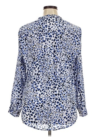 Jones New York Long Sleeve Blouse (view 2)