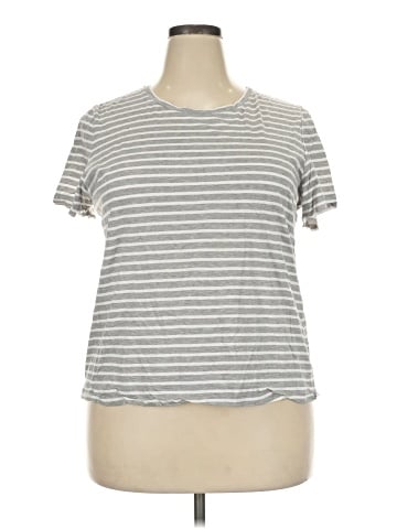 Lafayette 148 New York Short Sleeve T-Shirt (view 1)