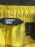 Lands' End 100% Baumwolle Solid Yellow Shorts Size 10 - 12 - photo 3