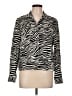 Tahari Animal Print Ivory Jacket Size L - photo 1