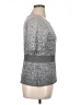 Ann Taylor Factory Silver Pullover Sweater Size XL - photo 4