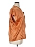 Vince. 100% Silk Orange Short Sleeve Silk Top Size XL - photo 4