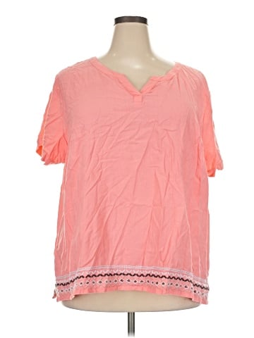 D&Co. Short Sleeve Blouse (view 1)