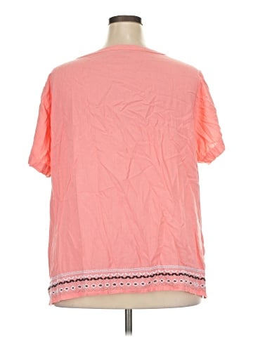 D&Co. Short Sleeve Blouse (view 2)