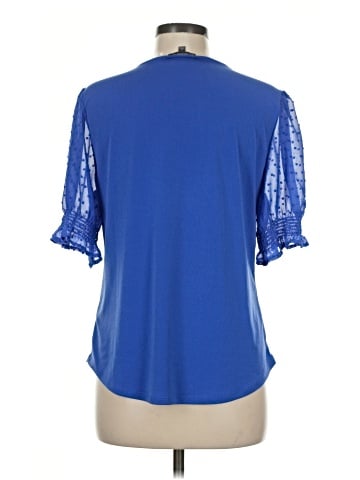 Adrianna Papell Short Sleeve Blouse (view 2)