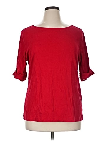 Style&Co 3/4 Sleeve T-Shirt (view 1)